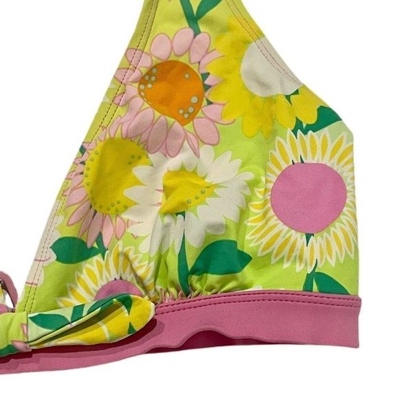 lilly pulitzer swim top size 6 Pink Floral Bikini - Picture 4 of 6
